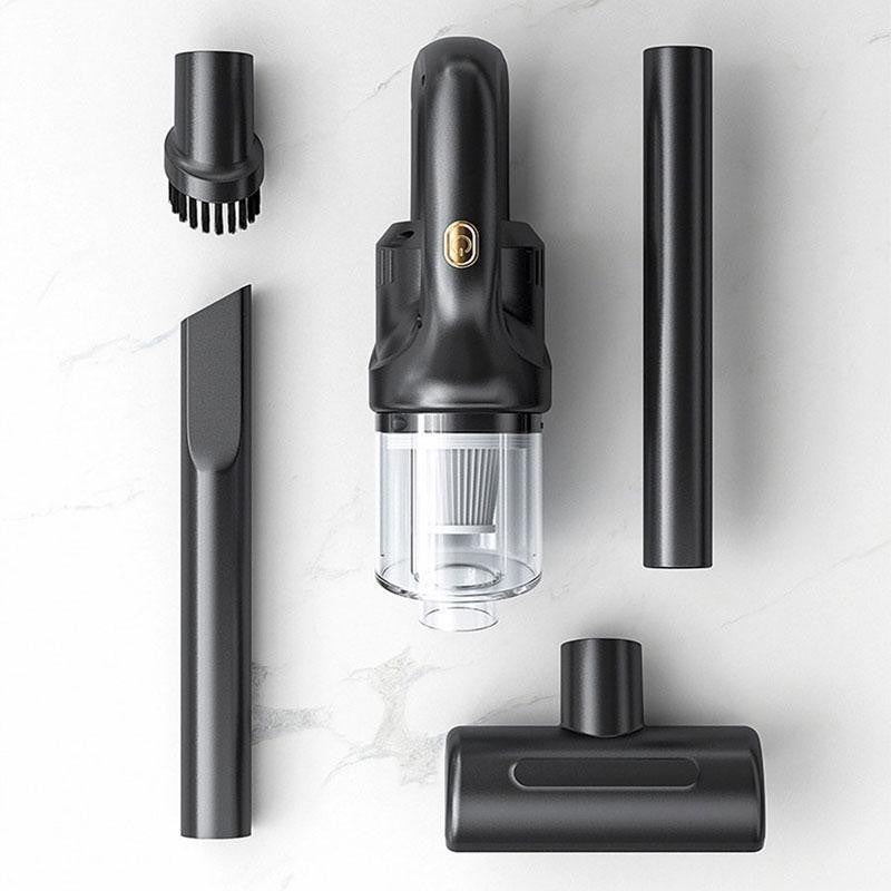 Aspirator Portabil Fara Fir cu Incarcare USB – Pentru Casa si Masina