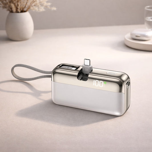 Baterie Externa Power Bank Capsule 10000 mAh – Energie Oriunde Ai Nevoie!