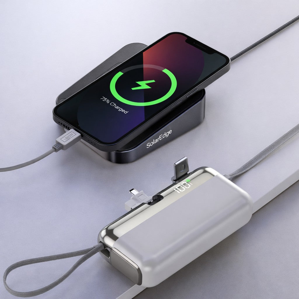 Baterie Externa Power Bank Capsule 10000 mAh – Energie Oriunde Ai Nevoie!