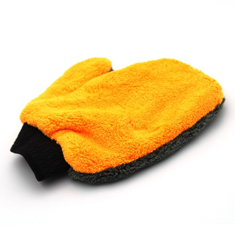 Manusa Pentru Spalarea Masinii Flippy Din Microfibra, Doua Fete, Fara Zgarieturi, 25x20 cm