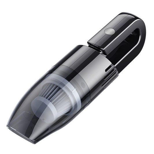 Aspirator Auto fara Fir, 120W, Incarcare Wireless, pentru Masina si Casa, Negru