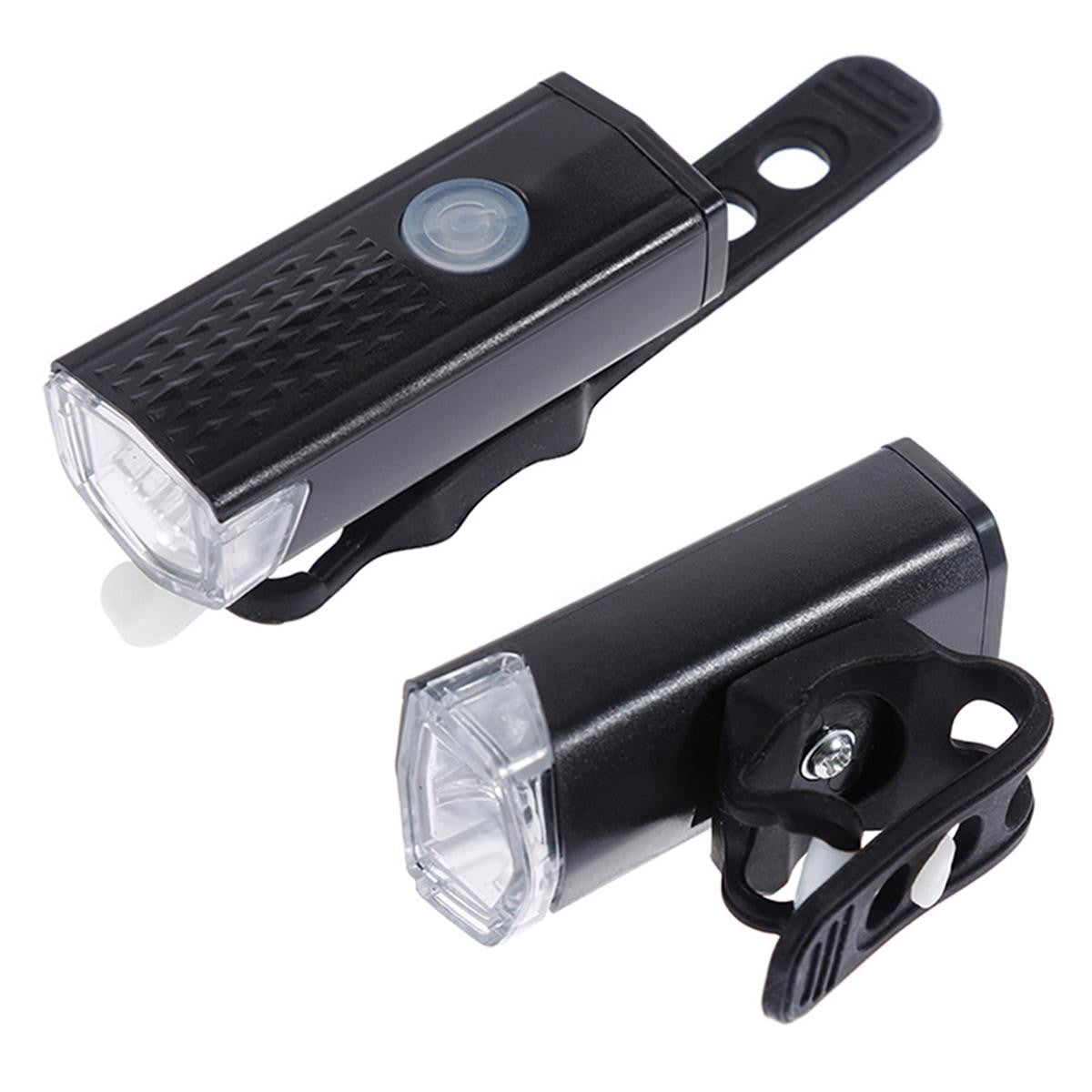 Far LED Proiector Pentru Bicicleta Si Trotineta Reincarcabil USB, 3 Moduri De Lumina, IPX4, Negru