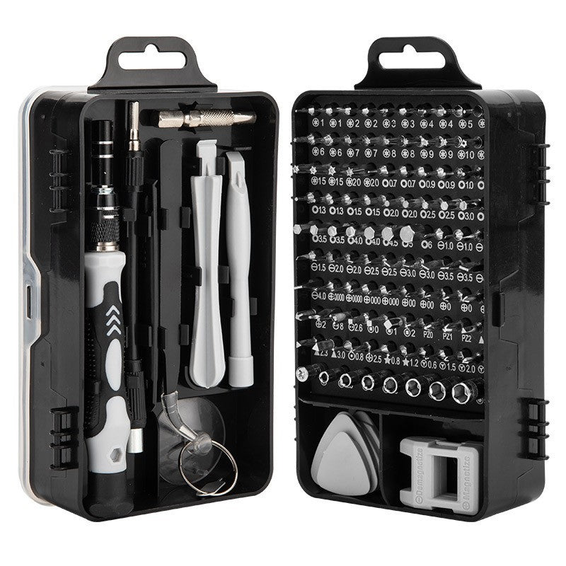 Set De Surubelnite De Precizie 115 In 1 Pentru Reparatii Telefoane, Laptopuri Si Electronice