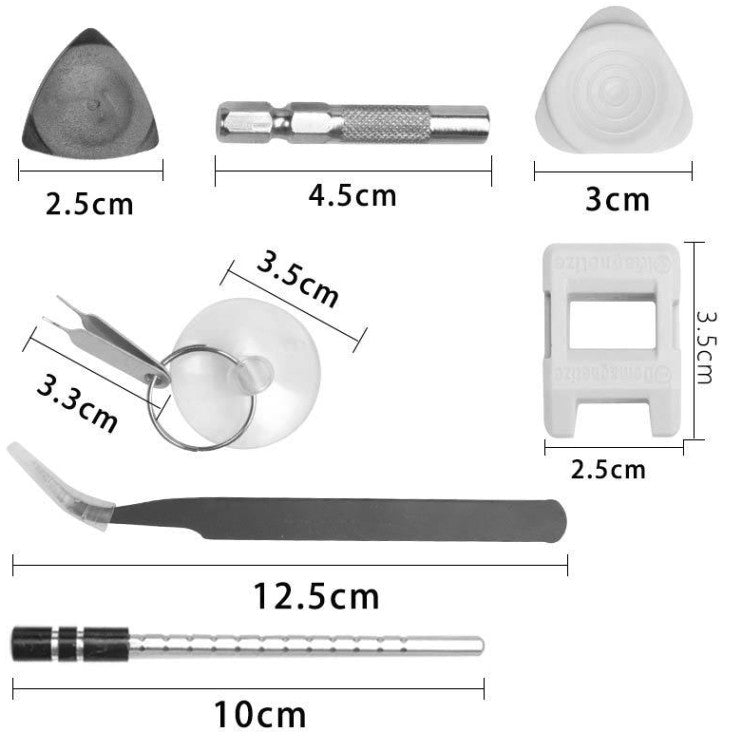 Set De Surubelnite De Precizie 115 In 1 Pentru Reparatii Telefoane, Laptopuri Si Electronice